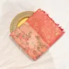 Cotton Kasuti Woven Saree — Peach