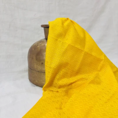 Handloom Mulmul Zari Stripe Saree — Multicolour — border and pallu