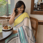 Handloom Bengal Cotton Jamdani Saree — Multicolour Floral